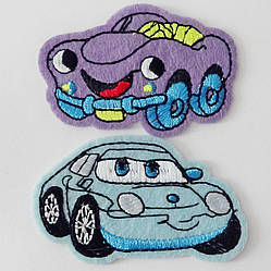 Термоаплікації дитяча "Тачки", 7,0*4,5 см мікс