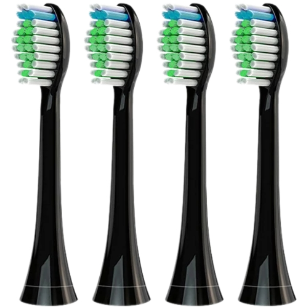 Насадка для електричної зубної щітки ProZoneHX6064 Diamond (for Philips) Black (4 шт.)