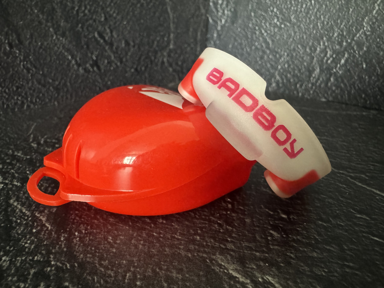 Капа для боксу зубів боксерська спортивна для боксерів BDB BO-6186 червоний-прозорий