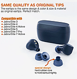 Силіконові амбушури TWS Jabra Elite 8 Active Elite 3 Elite 4 Active 5​​​​​​​ Elite 7 Pro Mifo FiiTii Комплект, фото 5