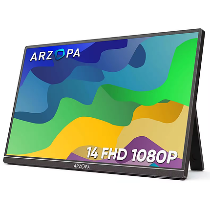 Портативний монітор Arzopa A1S black 14" 1920x1080 60 Гц, фото 1