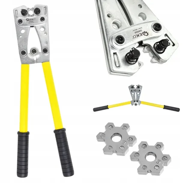 Обжимний прес для кабелів AL-FA  G00920  (6 до 50 мм²), фото 1