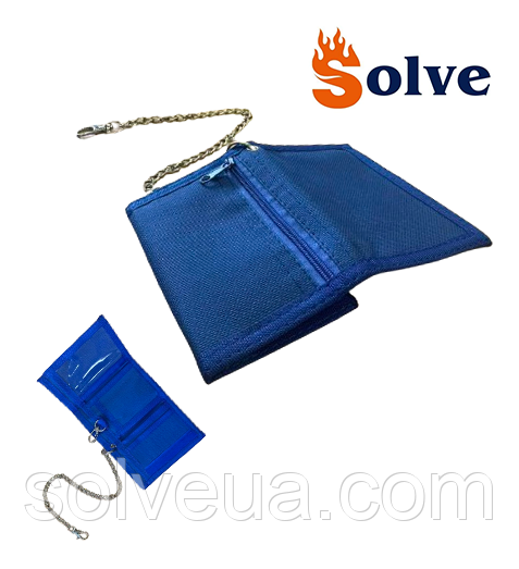 Гаманець з ланцюжком тактичний Solve портмоне blue KT6000103 solve