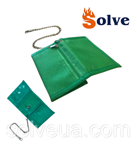 Гаманець з ланцюжком тактичний Solve портмоне green KT6000111 solve