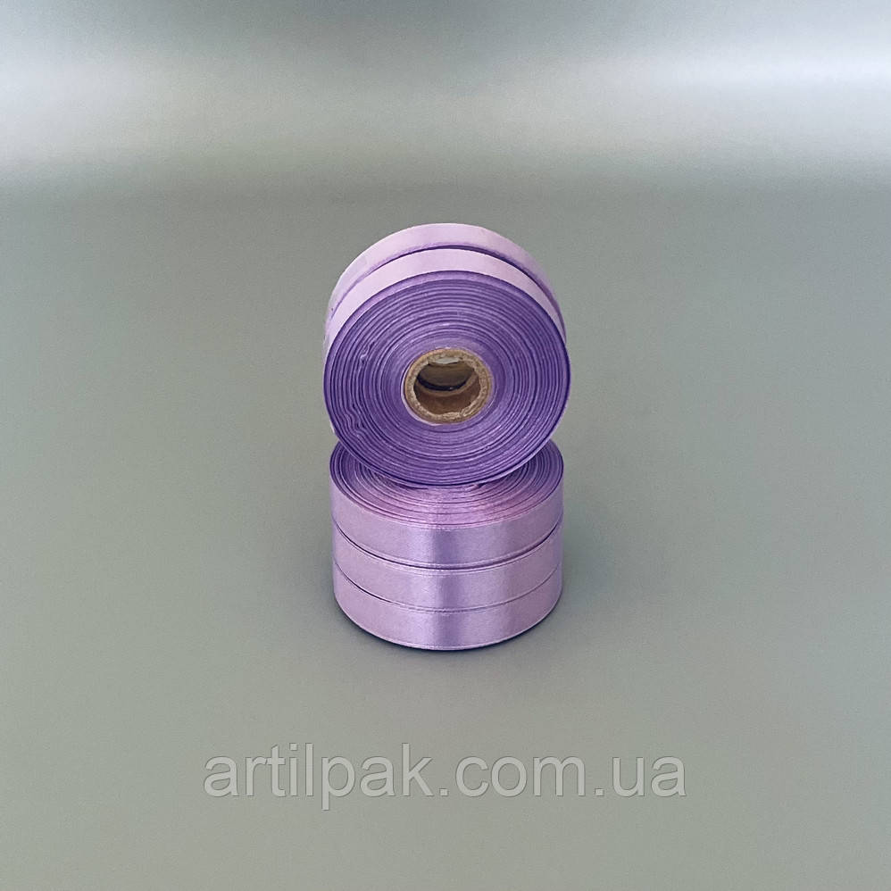 Стрічка атласна Фіолетова, 1,2 см, 23 метра, фото 1