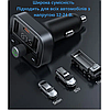Fm модулятор з Bluetooth Фм трансмітер у прикурювач в машину, автомобільний FM трансміттер Baseus MP3, фото 5