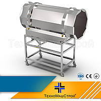 Дражувальний барабан тунельного типу (обволікач харчових продуктів прохідний)  ДБ-1