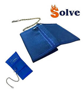 Гаманець з ланцюжком Solve портмоне blue KT6000103