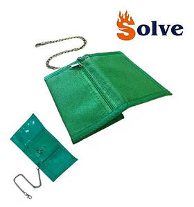 Гаманець з ланцюжком Solve портмоне green KT6000111