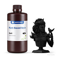 Фотополімерна Еко смола на рослинній основі Anycubic ECO Plant-Based UV Resin Black (Чорна), 1kg