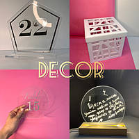 Декоративні товари: для весілля, свята та дому 