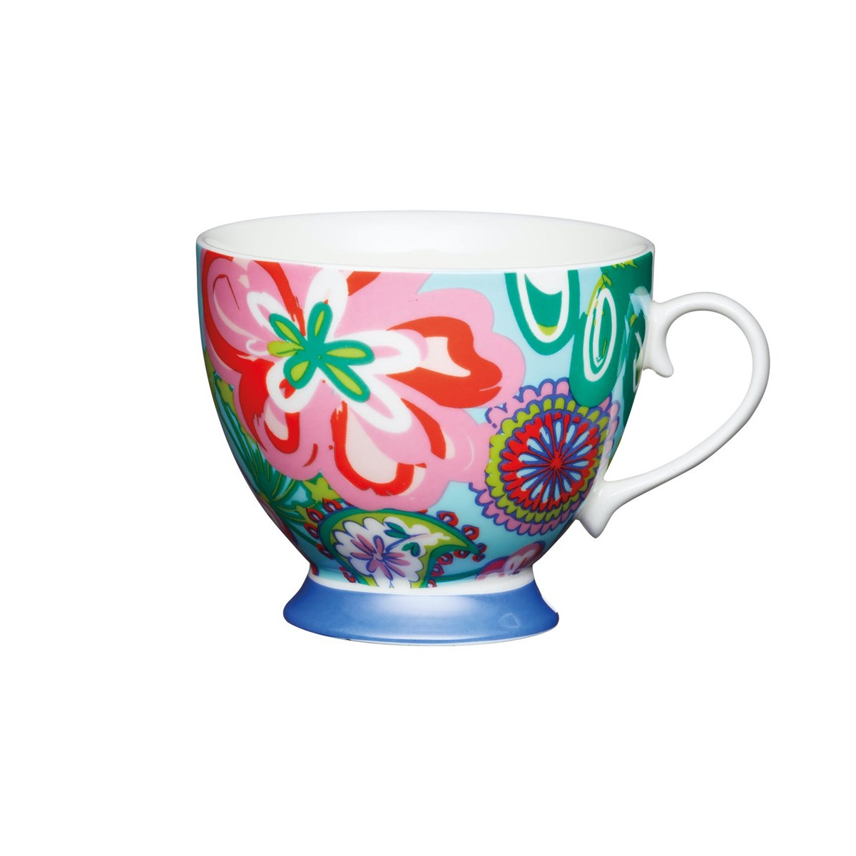 Чашка порцелянова Kitchen Craft Bright Floral 400 мл KCMFTD10