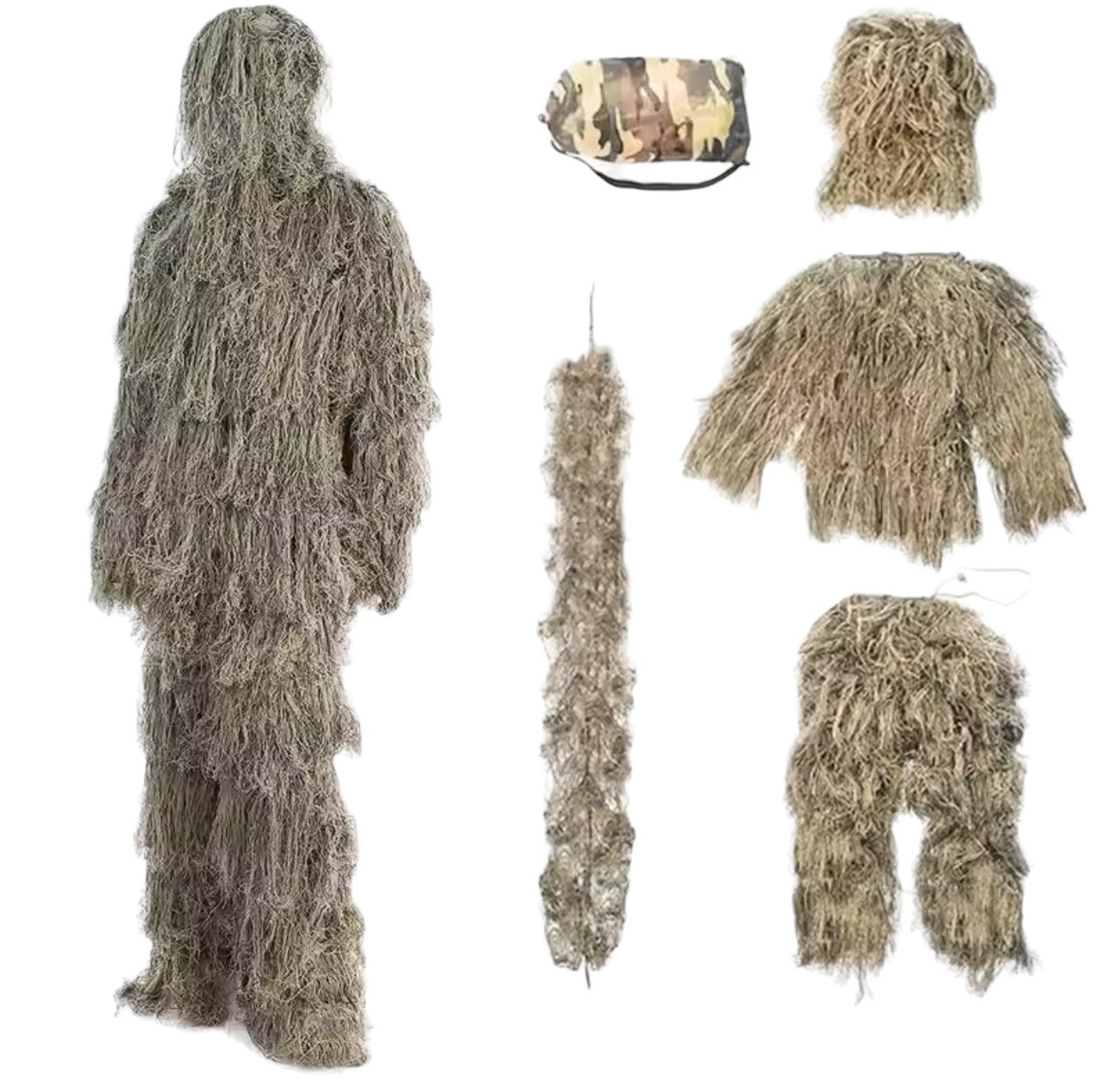 Костюм маскувальний Ghillie L-XL (кикімора/лежий)