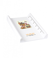 Сповивальний матрацик Tega Baby Wild West Дикий захід Оленя 70*50 см білий