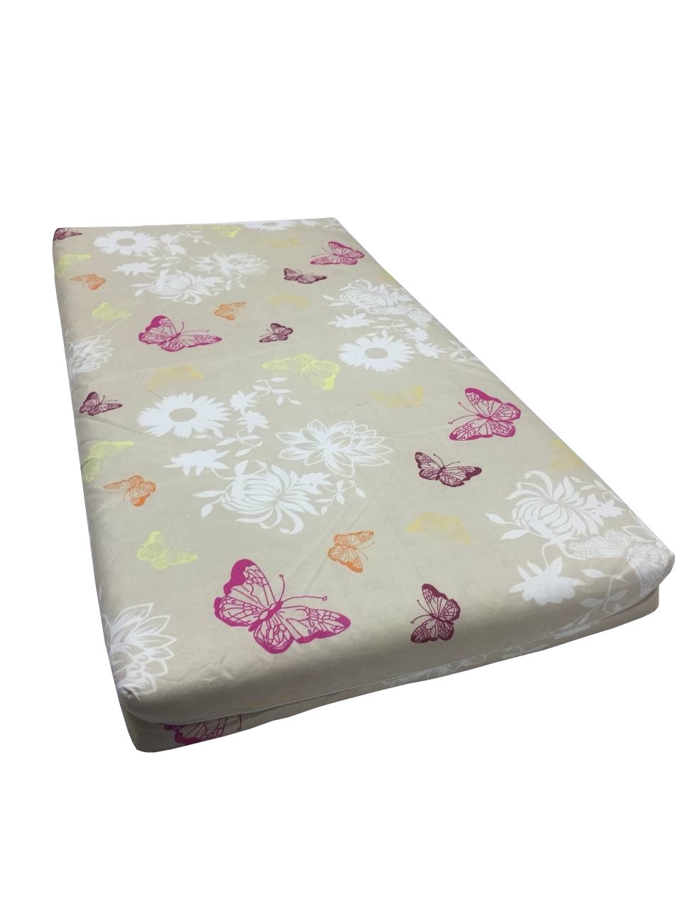 Матрац дитячий Солодких снів Eco Cotton Comfort Elite 120*60*9 см різнобарвні метелики 2
