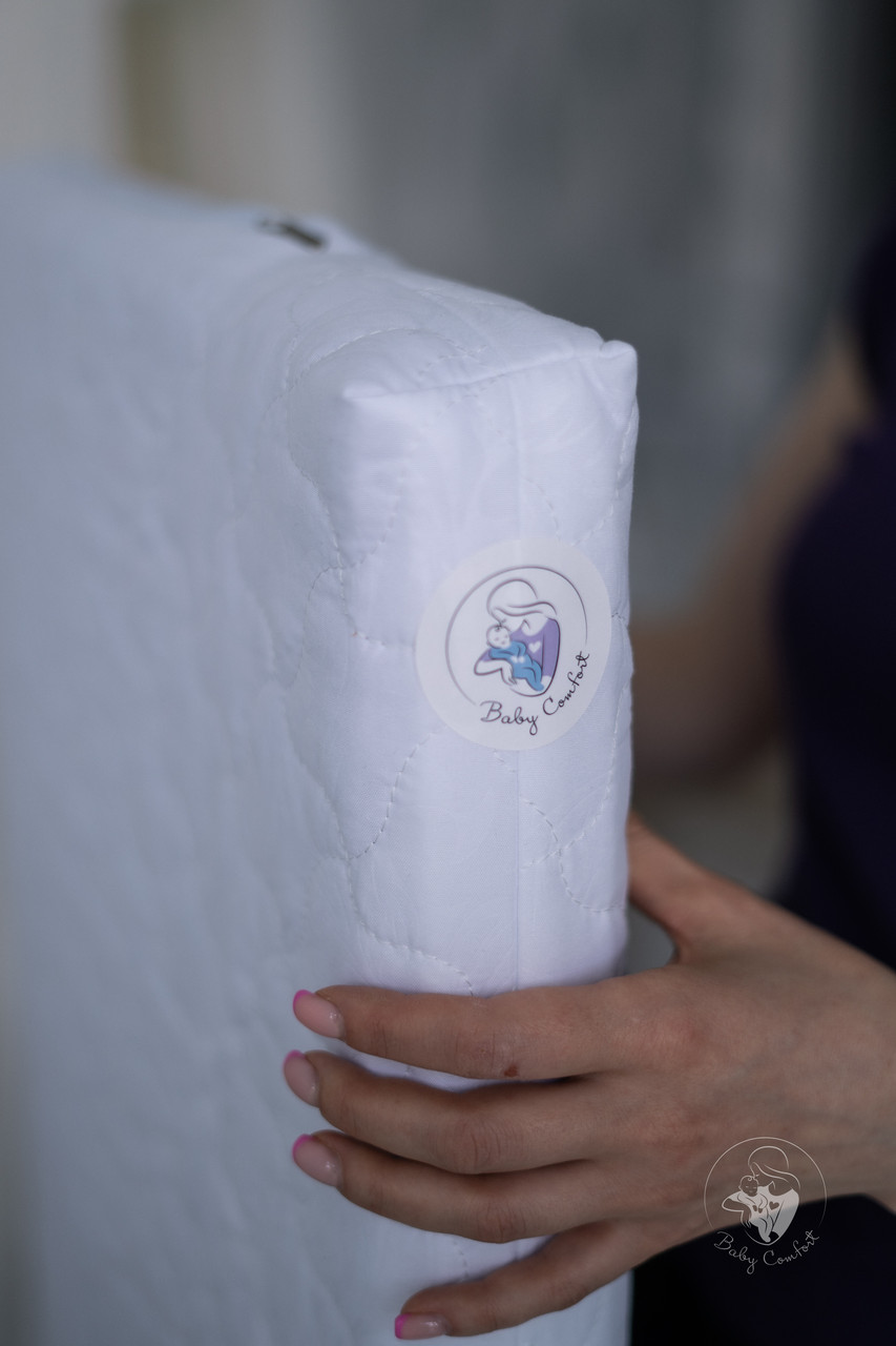 Матрац дитячий Baby Comfort Соня Total Care кокос 5 шарів (120*60*6 см) білий стьобаний