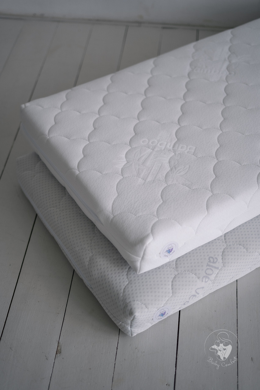 Матрац для дитячого ліжечка Baby Comfort Bamboo стьобаний 120*60 см, фото 1