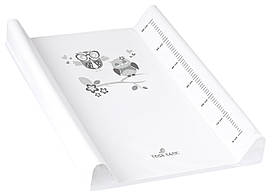 Сповивальний матрацик Tega Baby Owl Совоньки 70*50 см білий