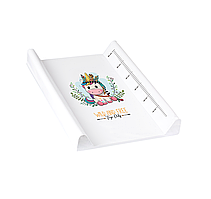 Сповивальний матрацик Tega Baby Wild West Дикий захід Єдиноріг 70*50 см білий