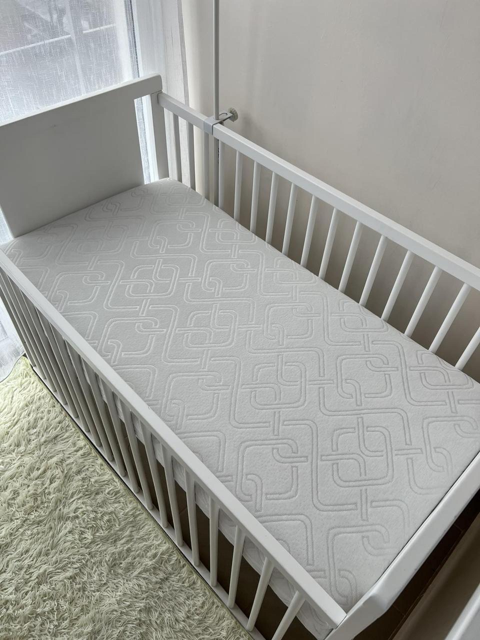 Матрац для дитячого ліжечка Солодких Снів Season Comfort кокос-поролон-кокос 120*60*12 см