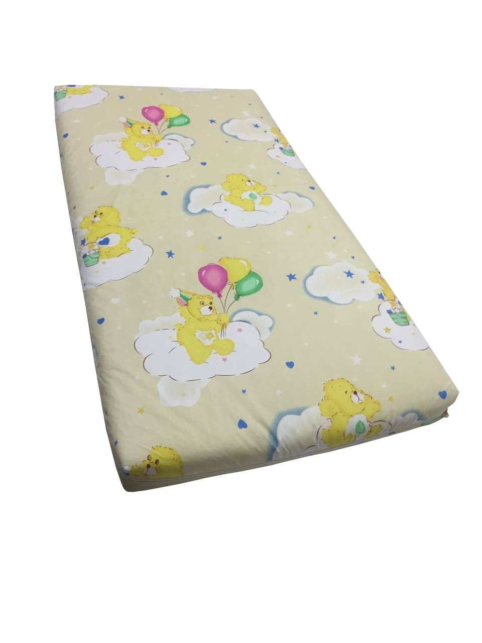Матрац дитячий Солодких снів Eco Cotton Comfort Elite 120*60*9 см ведмедики на жовтому
