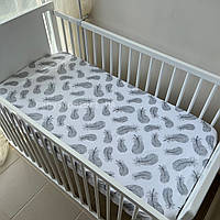 Простирадло непромокальне Baby Comfort на гумці 60 х 120 см Пір'я