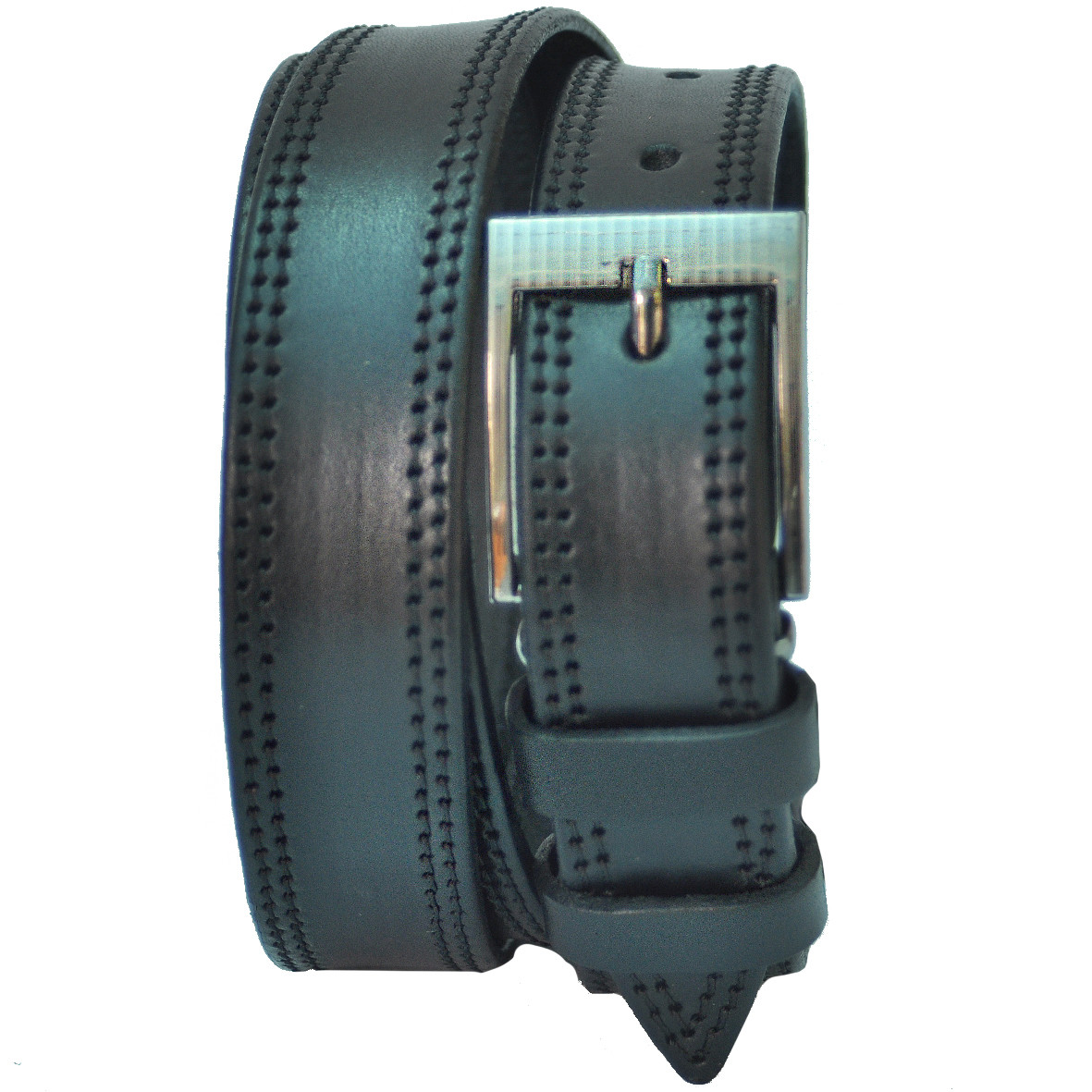 Брючний ремінь чоловічий шкіряний зі сорочкою  Арт.:RMBKG00002-30