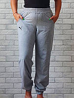 Женские спортивные штаны джогеры оптом с карманами накат (серые темно серые) р.52 56