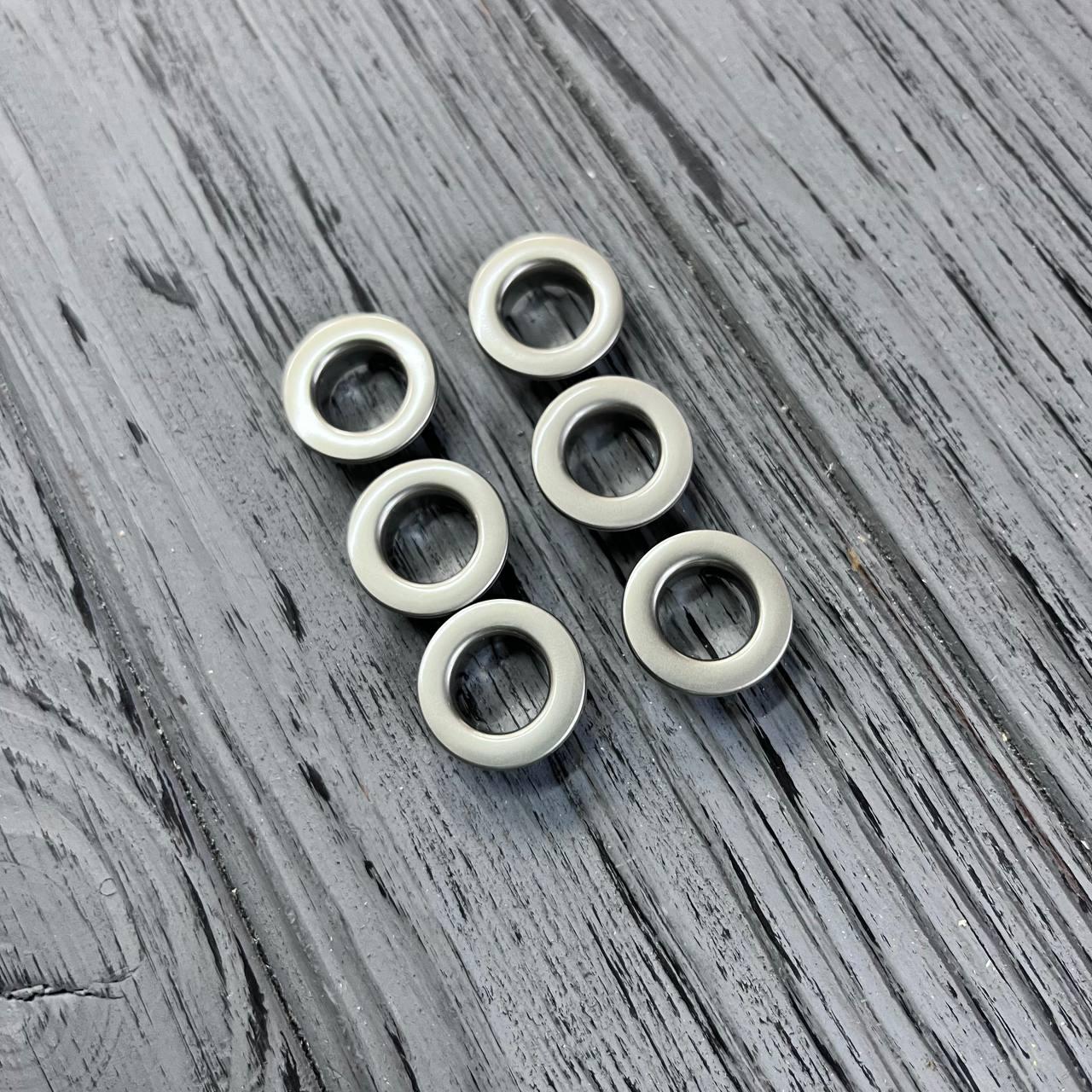 Нержавіючий люверс 13 мм Сатин (50 шт.уп.)