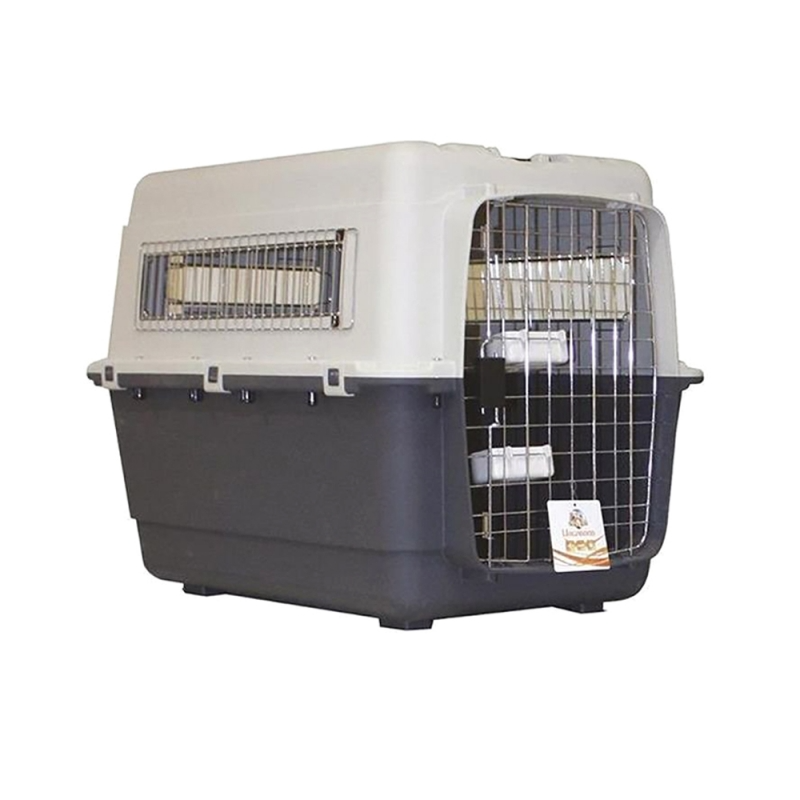 Переноска для котів і собак XXL Vagabond 7 Pet Transport Croci, колеса+2 миски 100x67x75 см