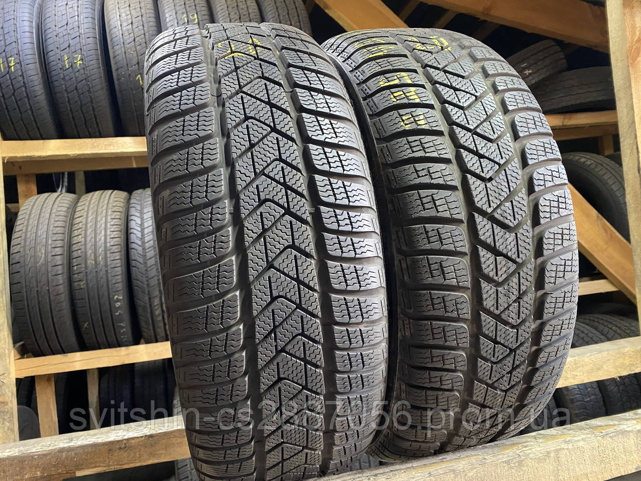 Зимові шини 225/45R18 Pirelli Sottozero3 2020рік 6+мм 2шт, фото 1