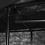 Текстильна складна шафа-гардероб 170×170×40 см, 14 полиць, фото 4