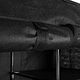 Текстильна складна шафа-гардероб 170×170×40 см, 14 полиць, фото 6