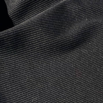 Кашкорсе стрейч полотно преміум класу однотон чорний