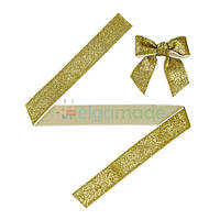Стрічка з люрексом ЗОЛОТО, 25 мм