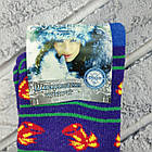 Шкарпетки жіночі високі зимові з махрою р.36-40 дзвоники асорті з відворотом ДУКАТ 30039055, фото 4