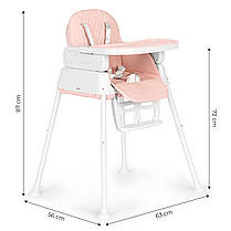 Дитячий стільчик для годування Ecotoys HA-009, фото 6