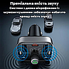 Fm модулятор з Bluetooth Фм трансмітер у прикурювач в машину, автомобільний FM трансміттер Baseus MP3, фото 3