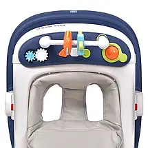 Ходунки дитячі Bambi M 5032L-4 (музика, ігрова панель, поліпропіленові колеса, стопори), фото 5