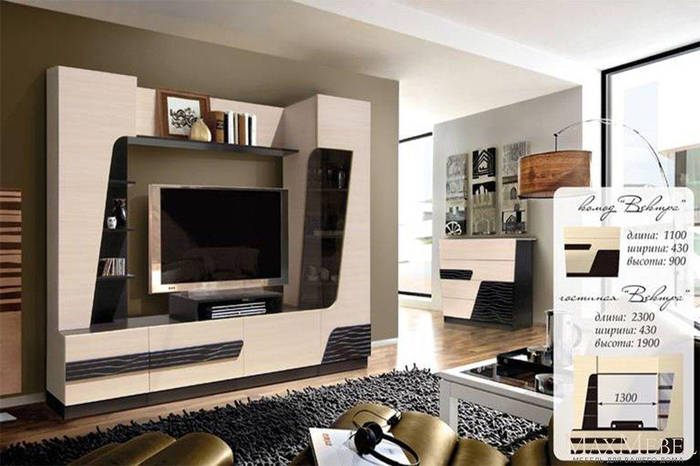 Стенка в гостиную "Вектра", цена 10860 ₴: купить на Prom.ua | Украина, Киев