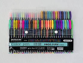 Набір гелевих ручок 60 кольорів 1 мм HG6107-60 132133+