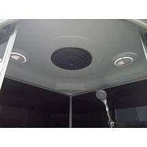 Душовий бокс Atlantis AKL 50P ECO GR 90х90х225 см на глибокому піддоні тоноване скло розсувні двері, фото 4