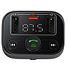 Фм модулятор з функцією гучного зв'язку Fm трансмітер в машину з гарним звуком з зарядкою Usb і PD Baseus, фото 9