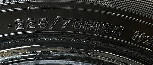Шини вантажні б/у 225/70R15C FALKEN EUROALL SEASON (зимові), фото 3