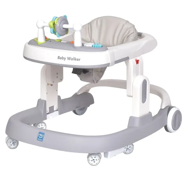 Ходунки дитячі Bambi M 5032L-11 (музика, ігрова панель, поліпропіленові колеса, регулювання висоти, стопори)