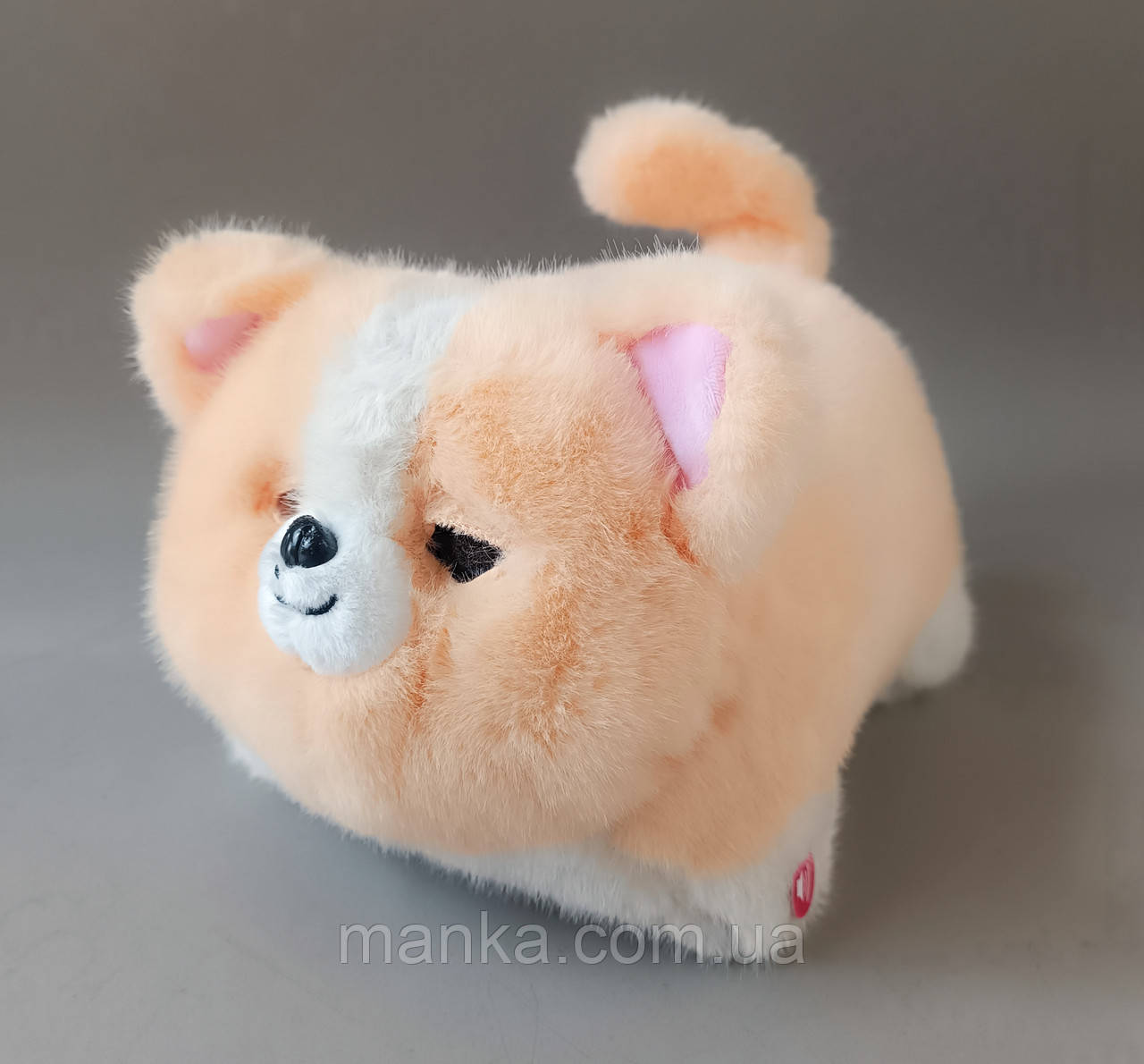 М'яка інтерактивна іграшка собачка реагує на дотик, песик ворушить очима, повторює голос BF2506Fluff pets, фото 1