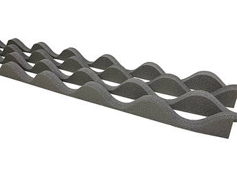 Ущільнювачі Шиферний(8 хвиль) 1,125м під КН(під коник),КР(під карниз)/КН+КР