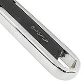 Двосторонній регульований розвідний накидний гайковий ключ 5-15 мм і 15-27 мм CrV Vorfal V08133, фото 2