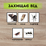 Звуковий відлякувач від мишей щурів, апарат в розетку проти мишей в приміщенні DualSonic, фото 9