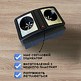 Електронний відлякувач мишей ультразвуковий гризунів, побутовий відлякувач гризунів для квартири DualSonic, фото 10
